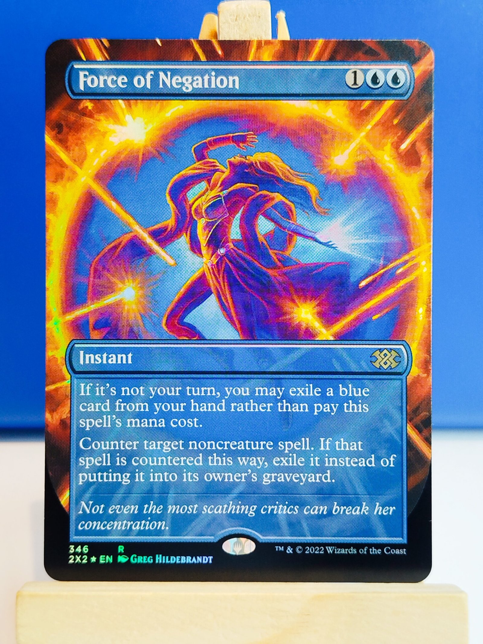 Force of Negation #346 (F) - 2X2 Force of Negation #346 - 2X2 – Image 1