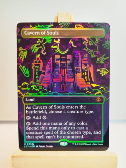 Cavern of Souls #410a (Neon Ink Three-Color) #LCI
