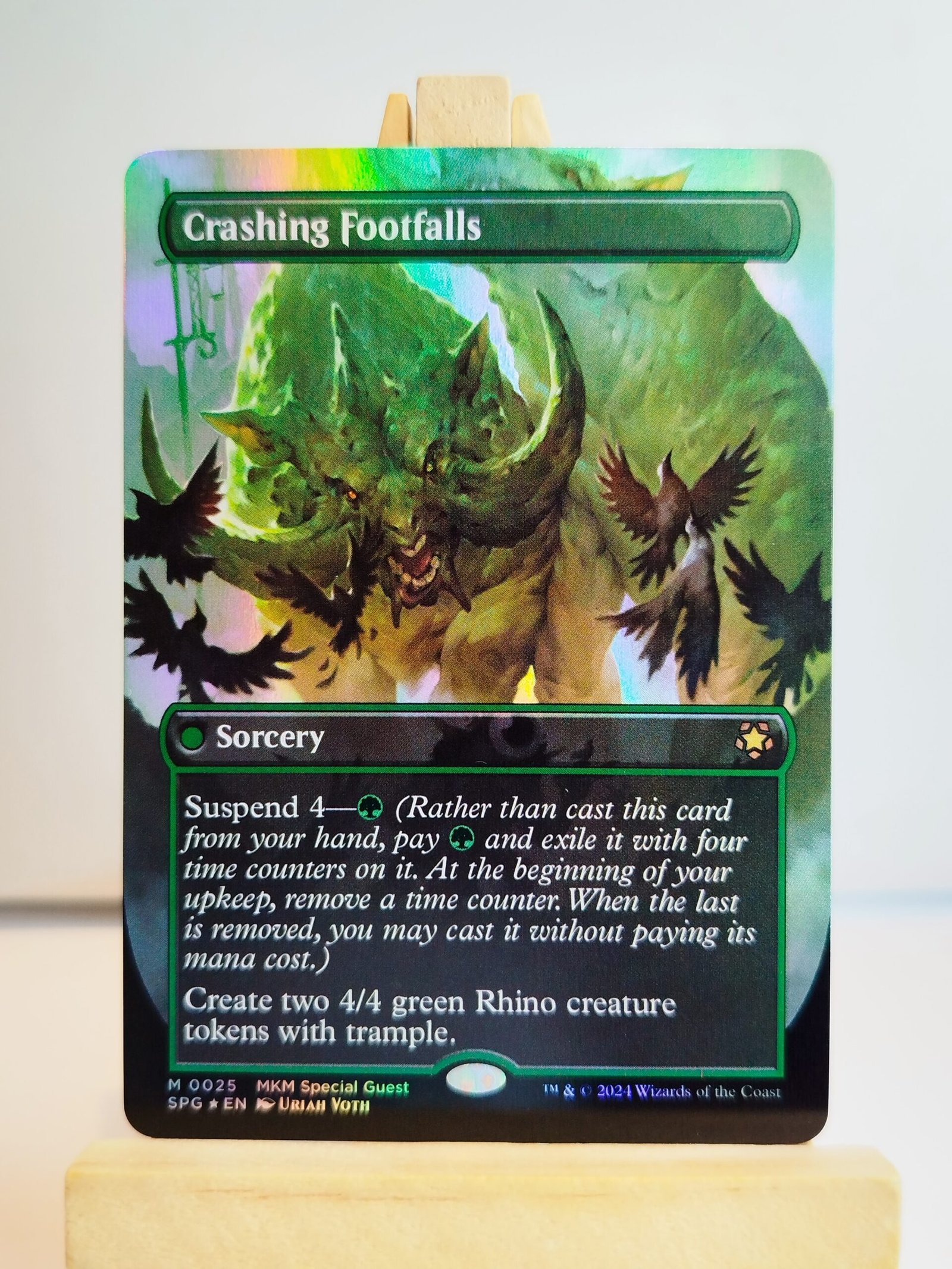 Crashing Footfalls #25 (F) - SPG Crashing Footfalls #25 - SPG – Image 1