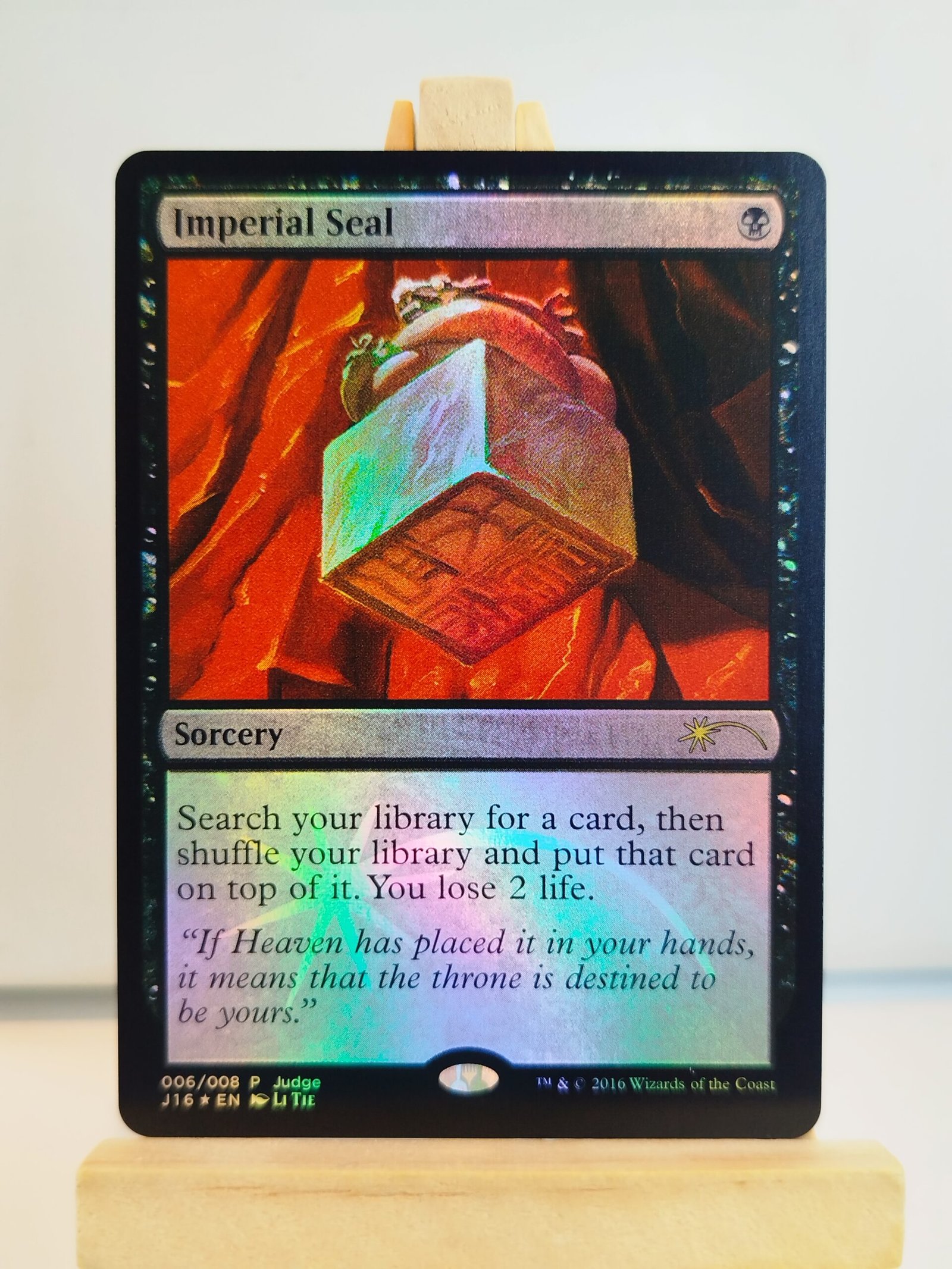 Imperial Seal #6 (F) - Promo Imperial Seal #6 - J16 (Promo) – Image 1