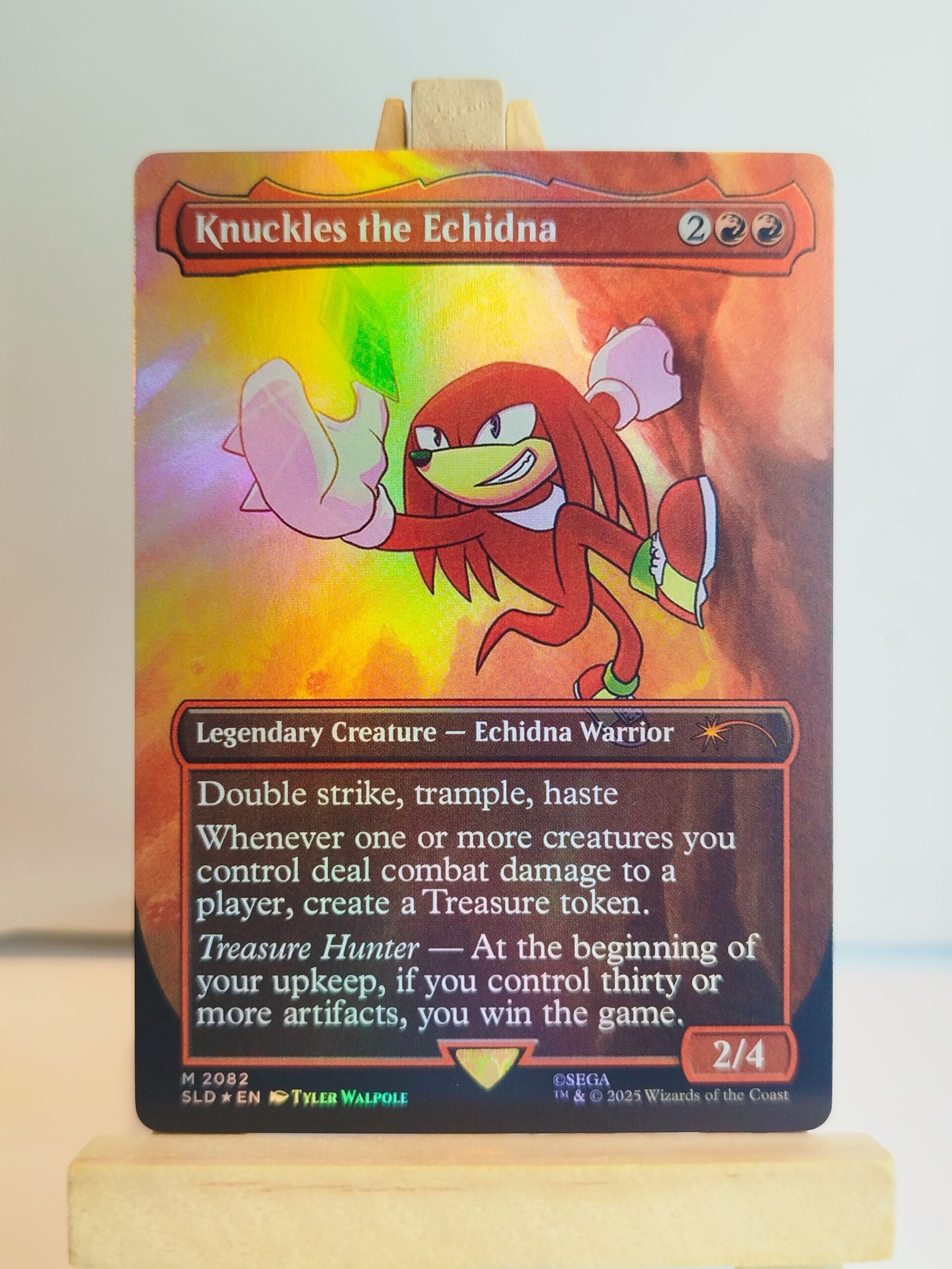 Knuckles the Echidna #2082 (F) - SLD Knuckles the Echidna #2082 - SLD – Image 1