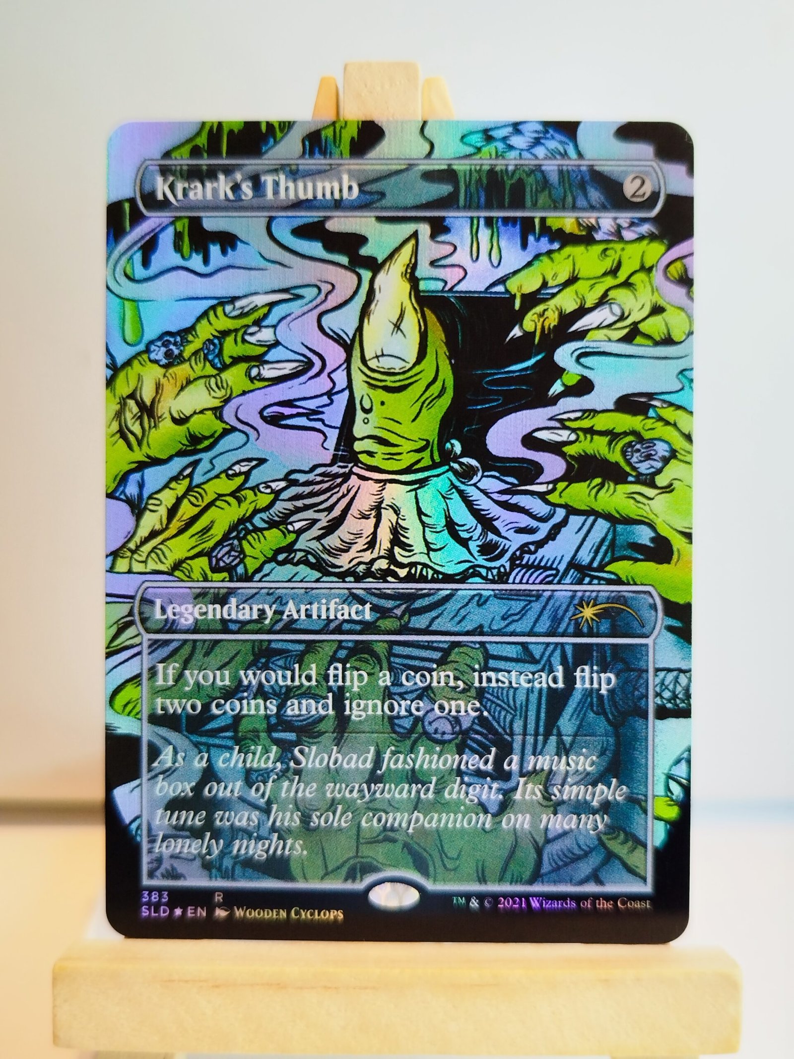 Krark_s Thumb #383 (F) - SLD (1) Krark's Thumb #383 - SLD – Image 1