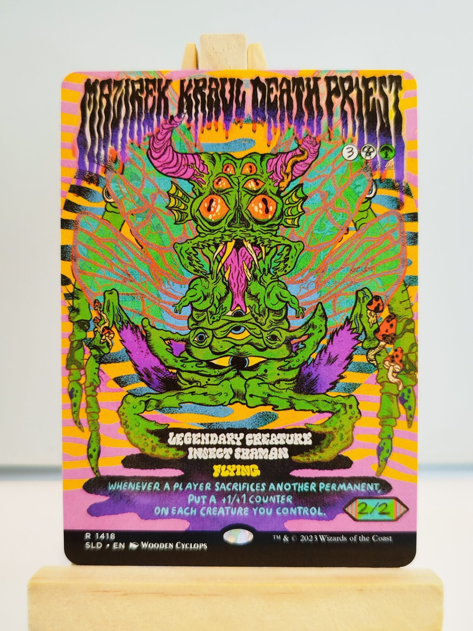 Mazirek, Kraul Death Priest #1418 (H) - SLD Mazirek, Kraul Death Priest #1418 - SLD – Image 1