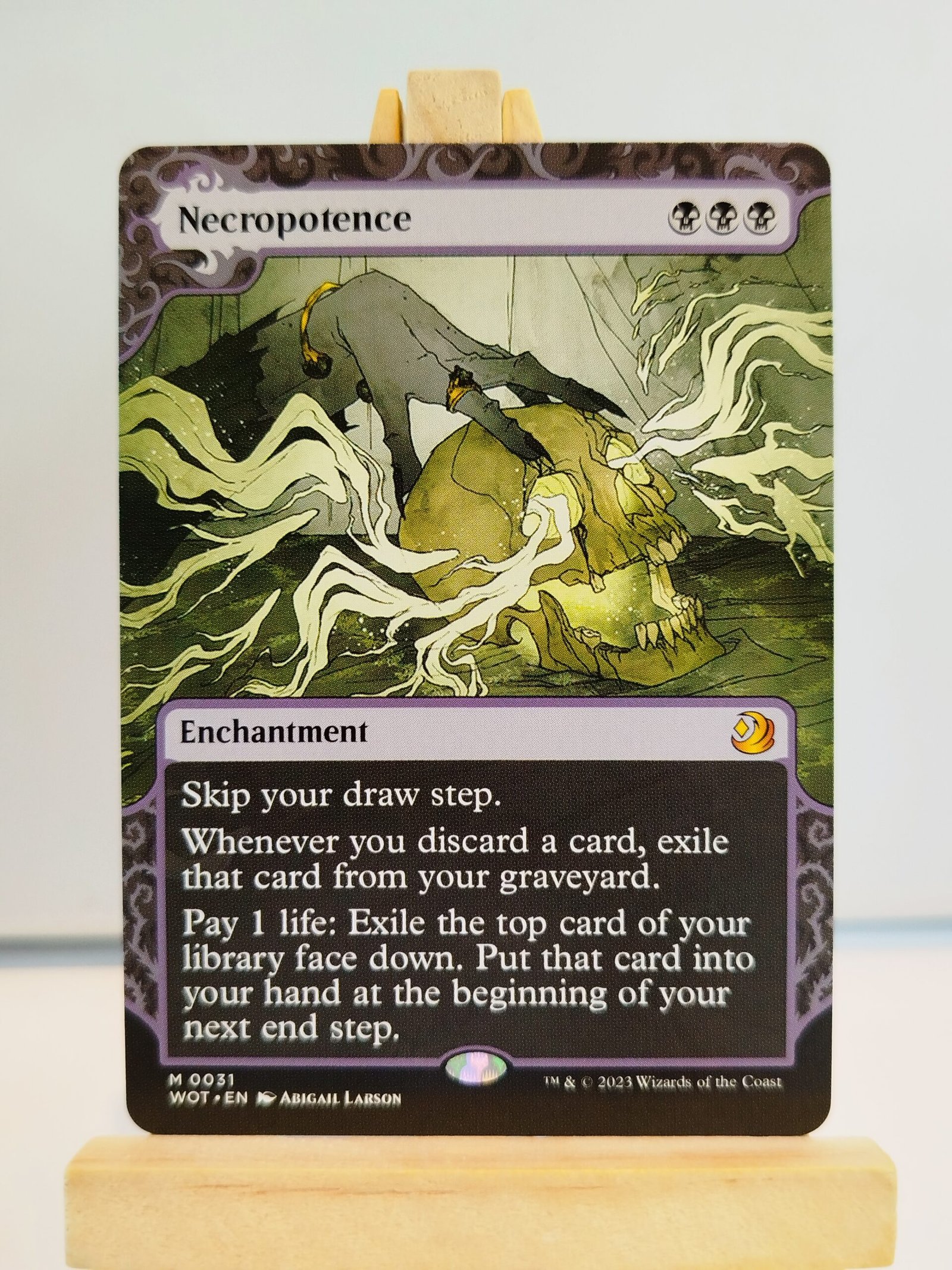 Necropotence #31 (H) - WOT Necropotence #31 - WOT – Image 1