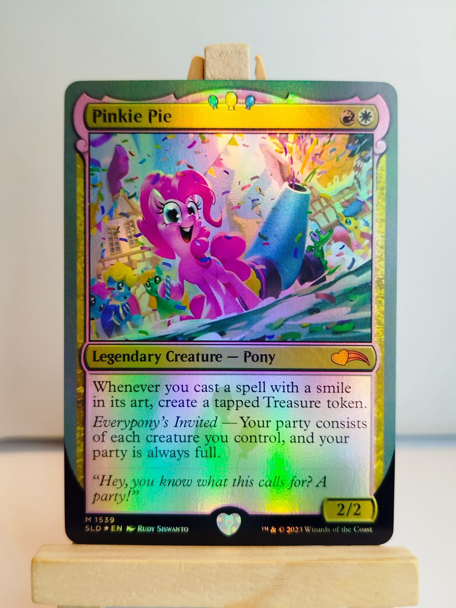 Pinkie Pie #1539 (F) - SLD Pinkie Pie #1539 (Ponies: The Galloping) - SLD – Image 1