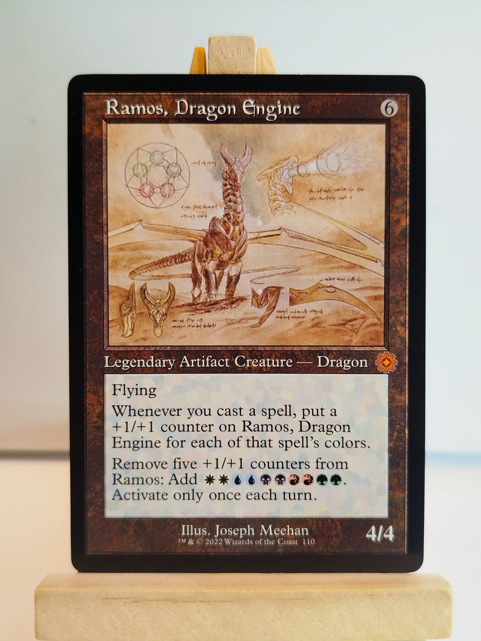 Ramos, Dragon Engine #110 (R) - The Brothers_ War Retro Artifacts Ramos, Dragon Engine #110 - The Brothers' War Retro Artifacts – Image 1