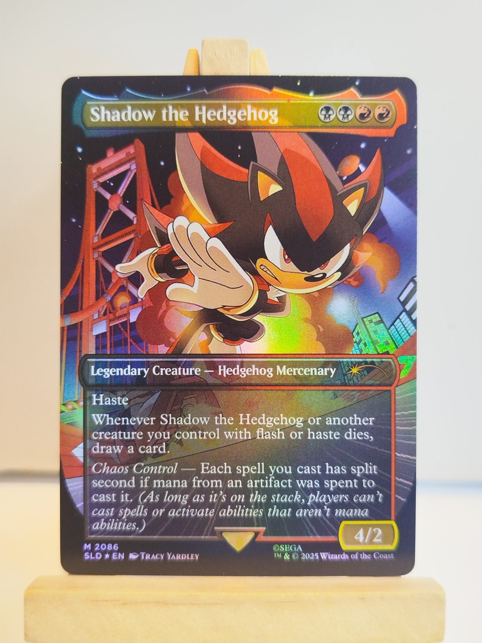 Shadow the Hedgehog #2086 (F) - SLD Shadow the Hedgehog #2086 - SLD – Image 1