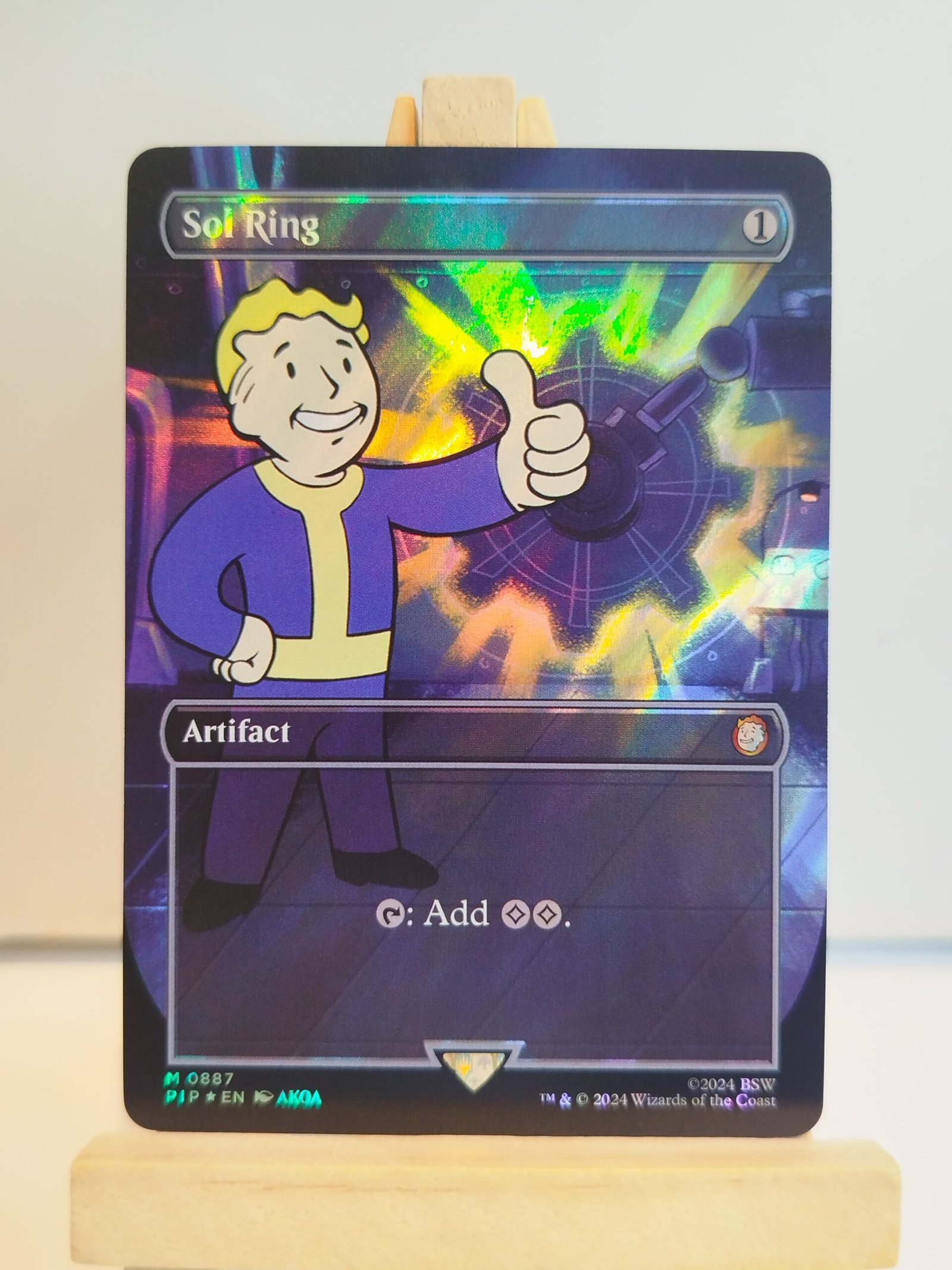 Sol Ring #887 (Surge F) - PIP Sol Ring #887 - PIP – Image 1