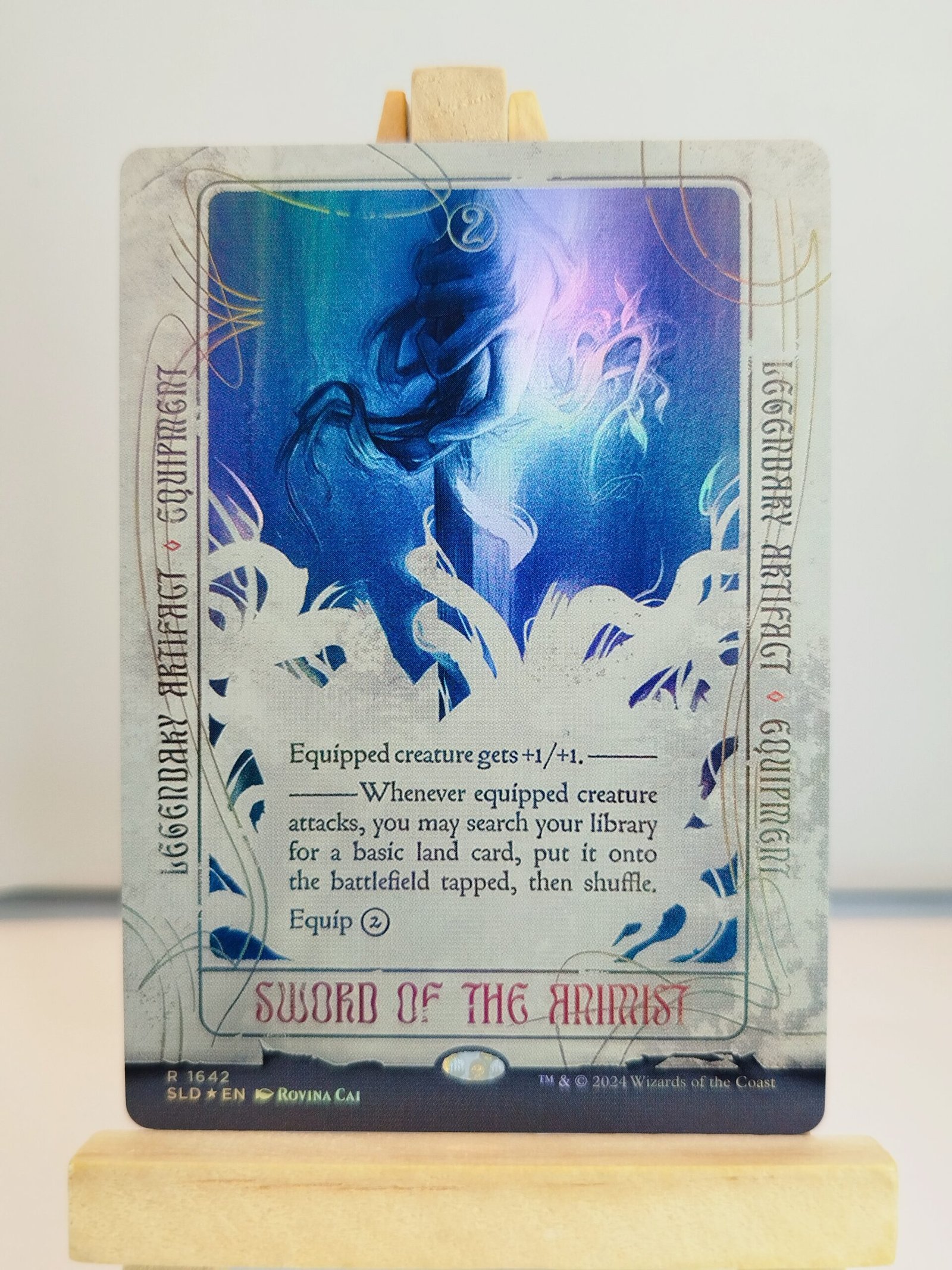 Sword of the Animist #1642 (F) - SLD Sword of the Animist #1642 - SLD – Image 1