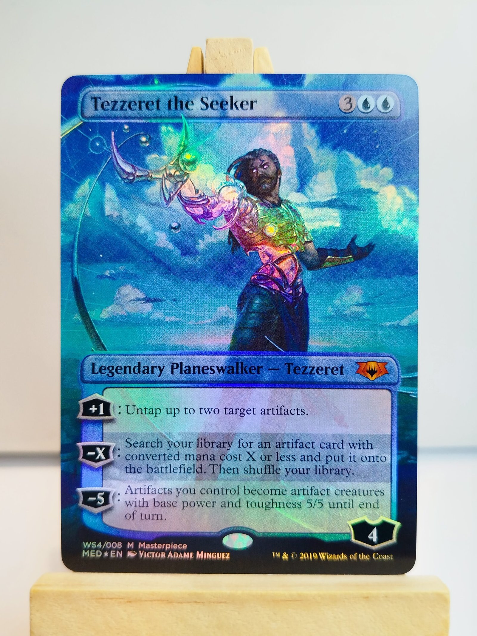 Tezzeret, the Seeker #WS4 (F) - MED Tezzeret, the Seeker #WS4 - MED – Image 1