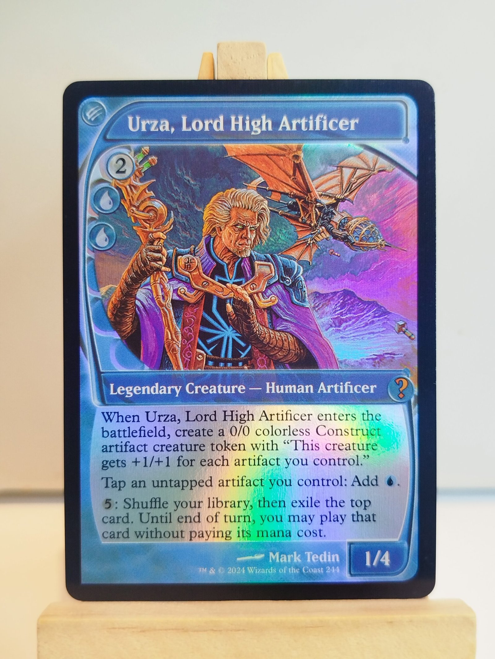 Urza, Lord High Artificer #244 (F) - MB2 Urza, Lord High Artificer #244 - MB2 – Image 1
